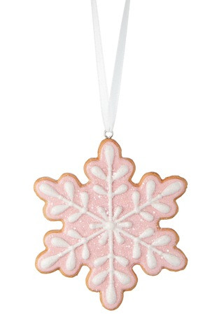 CANVAS Brights Collection Gingerbread Snowflake Christmas Ornament, Assorted Colour, 3 1/2-in | Canadian Tire