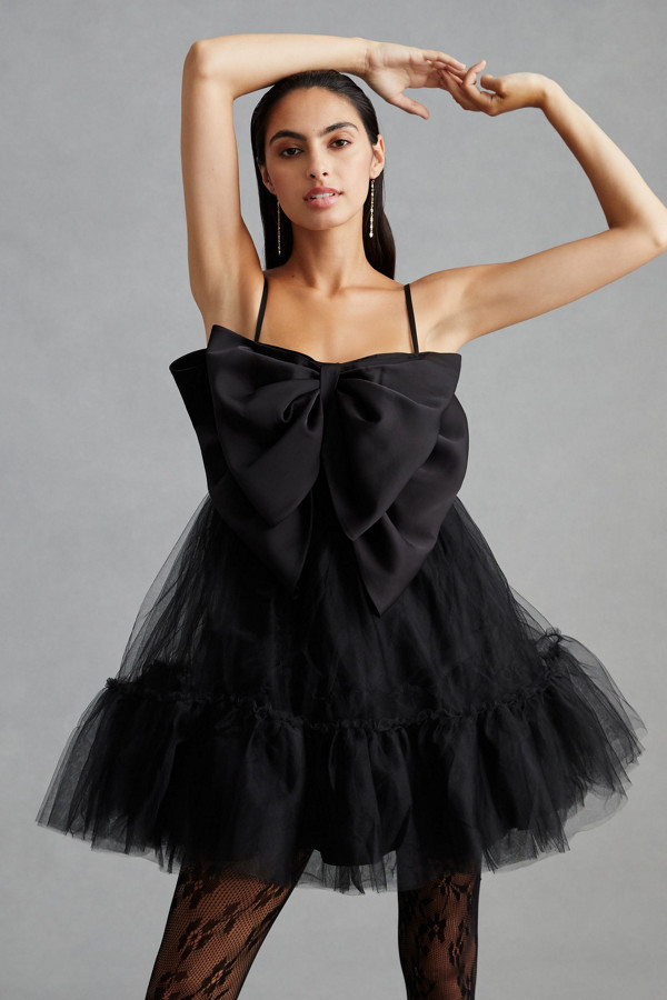 Take A Bow Tulle Mini Dress | Nuuly