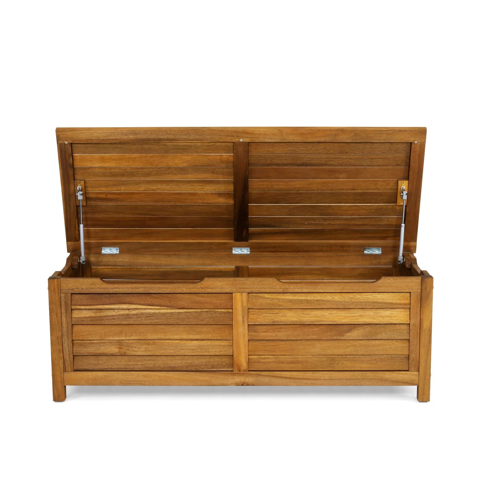 Sand & Stable™ Amagansett 78.87 Gallons Gallon Water Resistant Acacia Solid Wood Deck Box | Wayfair North America