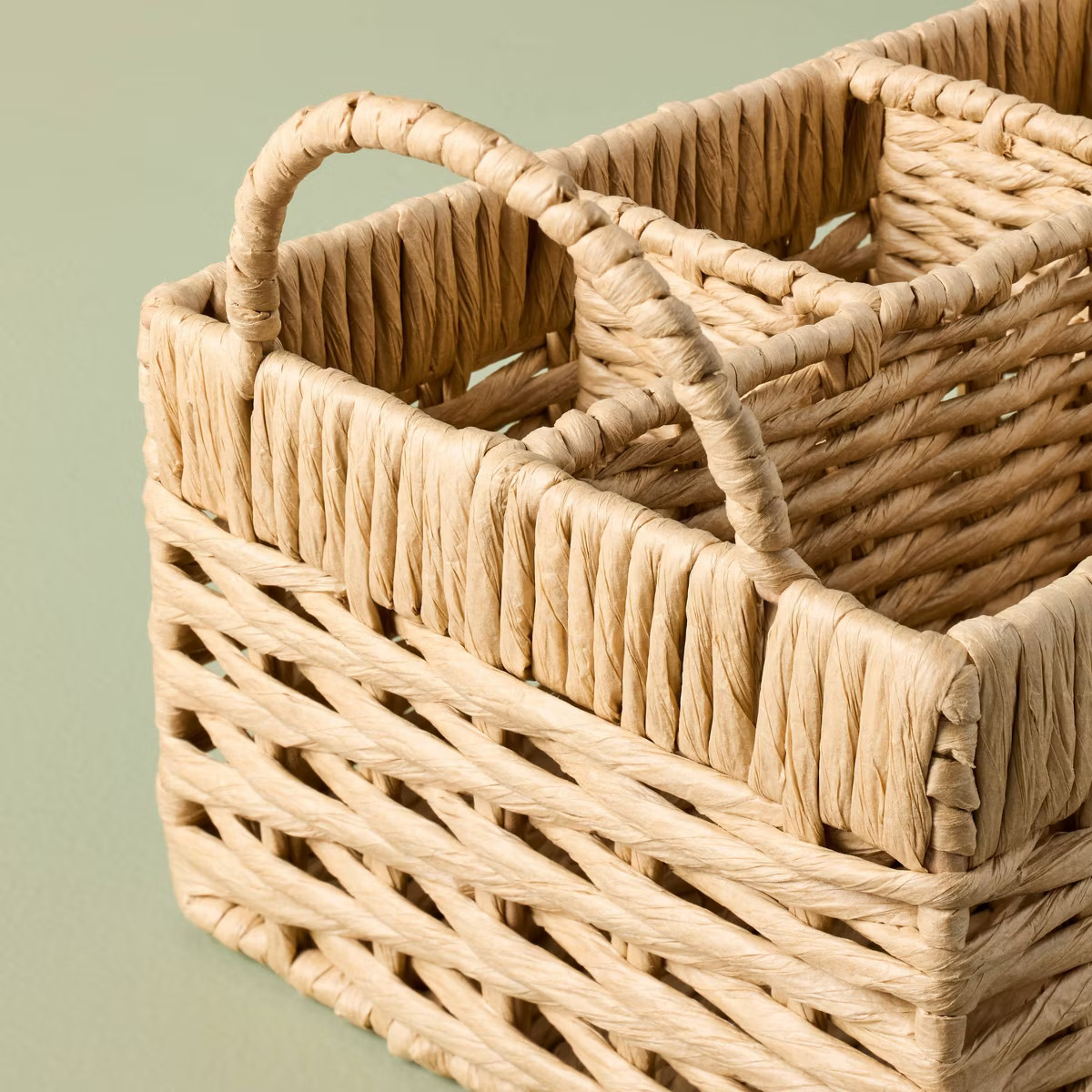 Woven Paper Flatware Caddy - Hearth & Hand™ with Magnolia | Target