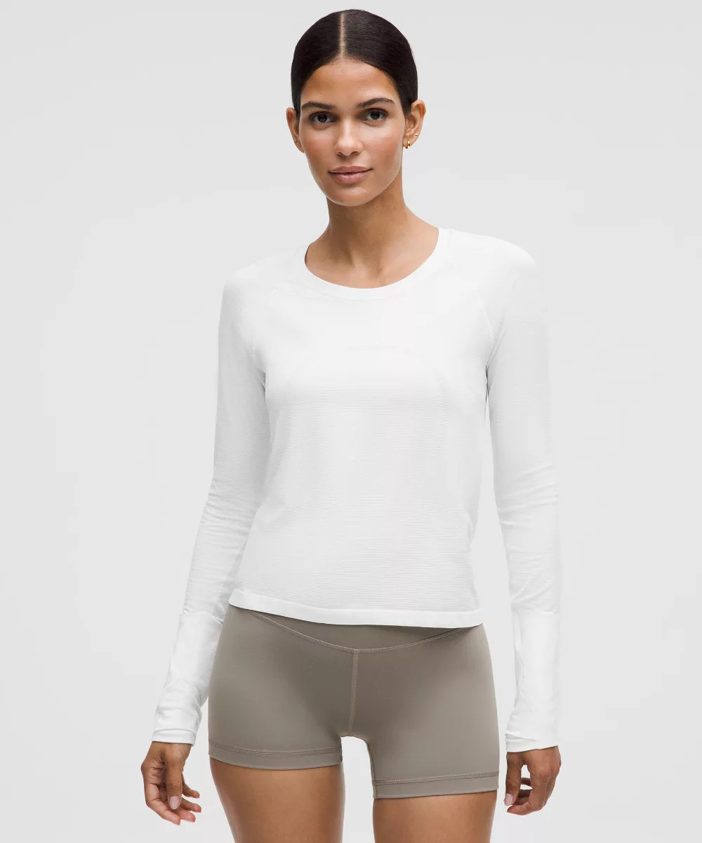 Swiftly Tech Long-Sleeve Shirt 2.0   Waist Length | lululemon (AU)