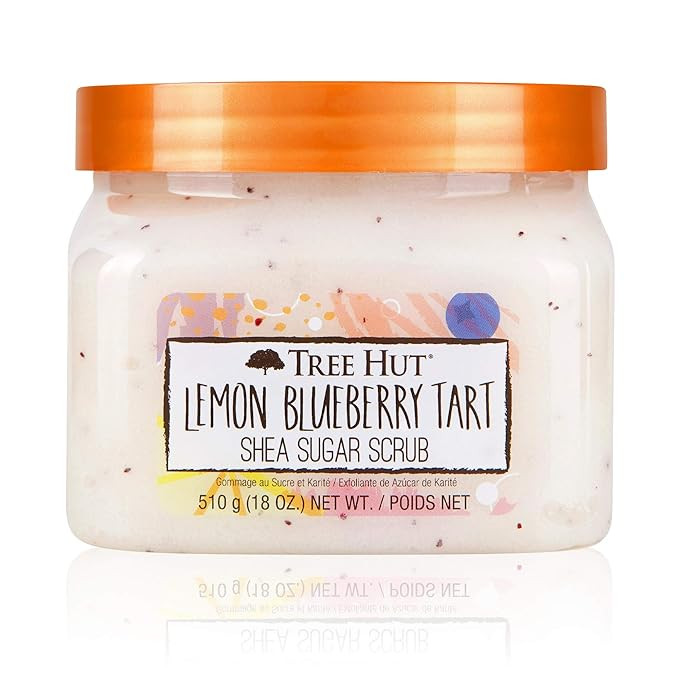 Tree Hut Lemon Blueberry Tart Shea Sugar Scrub | Exfoliating Body Scrub Removes Dead, Dry Skin fo... | Amazon (US)