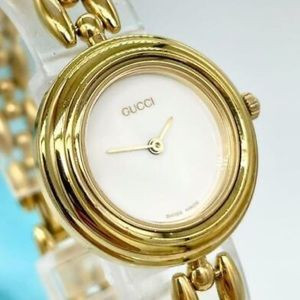 - Luxury Gucci Statement Watch Vintage RARE excellent condition 14k Gold P… | Poshmark