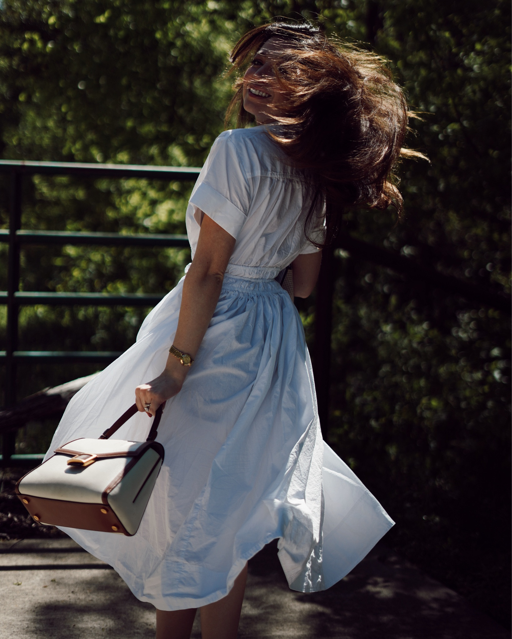 This dress from *every* angle because you can move
In *every* way. Love the waist cinching piece, as it makes the dress super flattering without having to be skin tight. Love wearing this to work or out in the field frolicking around pretending I own sheep  

#LTKtravel #LTKeurope #LTKworkwear