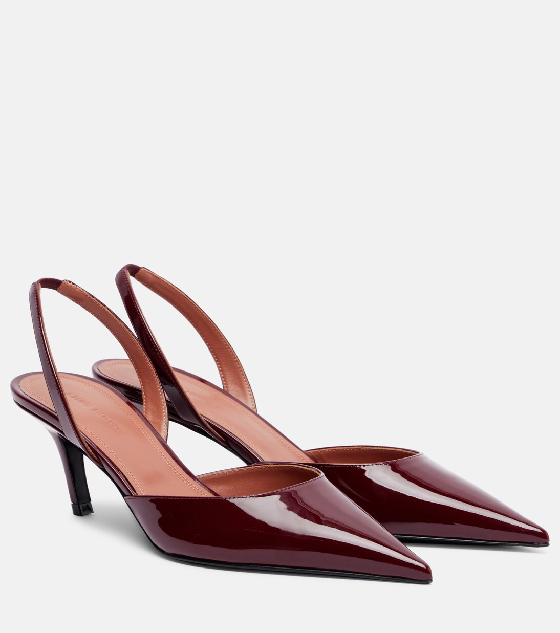 Sofia 60 patent leather slingback pumps | Mytheresa (INTL)