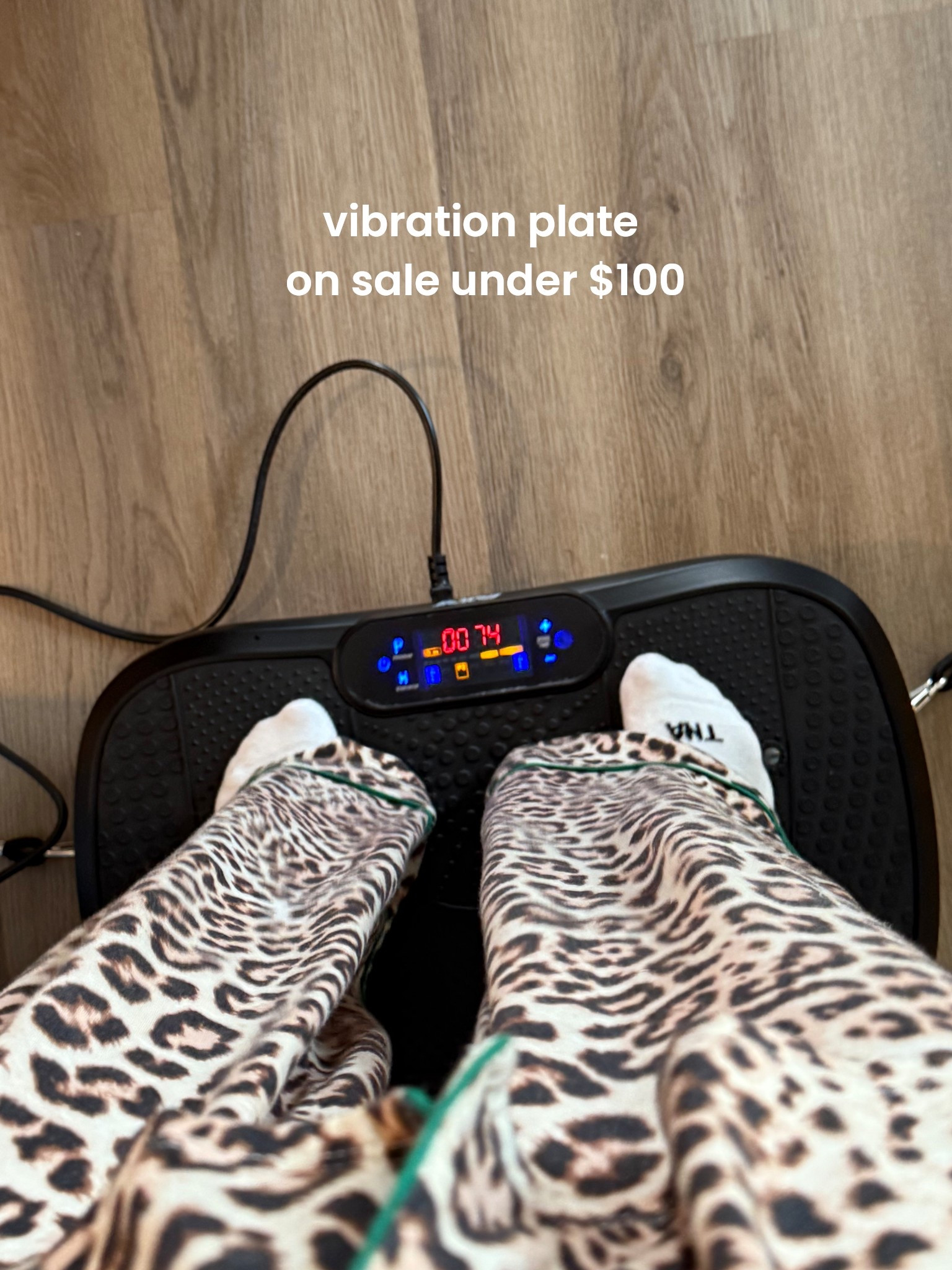 vibration plate under $100 i use this 3 times a week for 10-15 min a day. 

#LTKmorningroutine #LTKfitnessgoals #LTKselfcare