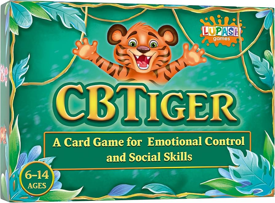 CBTiger Therapy Card Game for Kids - Develop Social Skills - Practice Emotional Awareness - and I... | Amazon (US)