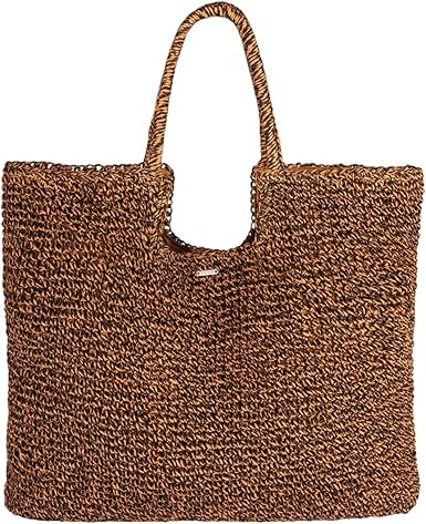 Roxy Women's Beach Tote Bag | Travel | Vacation | Straw | Lightweight | Breathable | Amazon (US)
