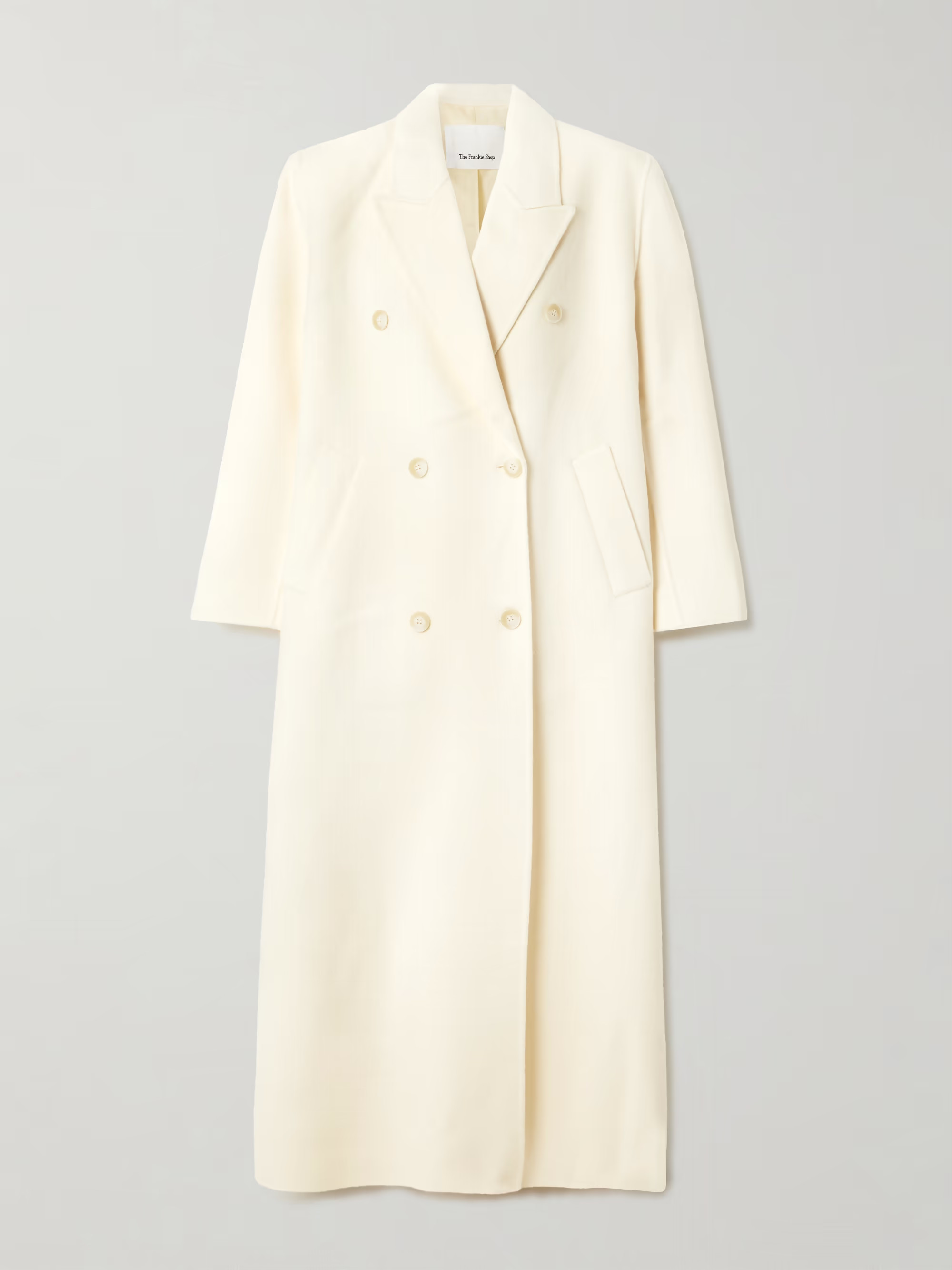 Gaia double-breasted wool-blend coat | NET-A-PORTER (US)