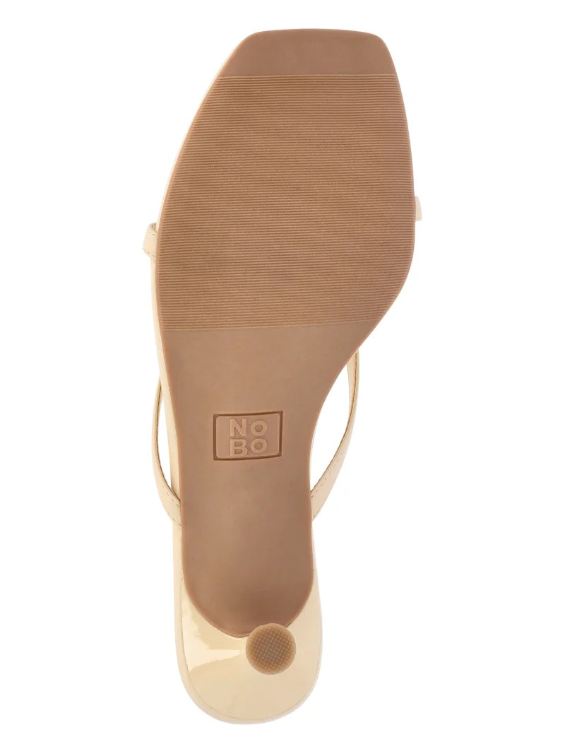 No Boundaries Kitten Heel Sandals, Women's | Walmart (US)