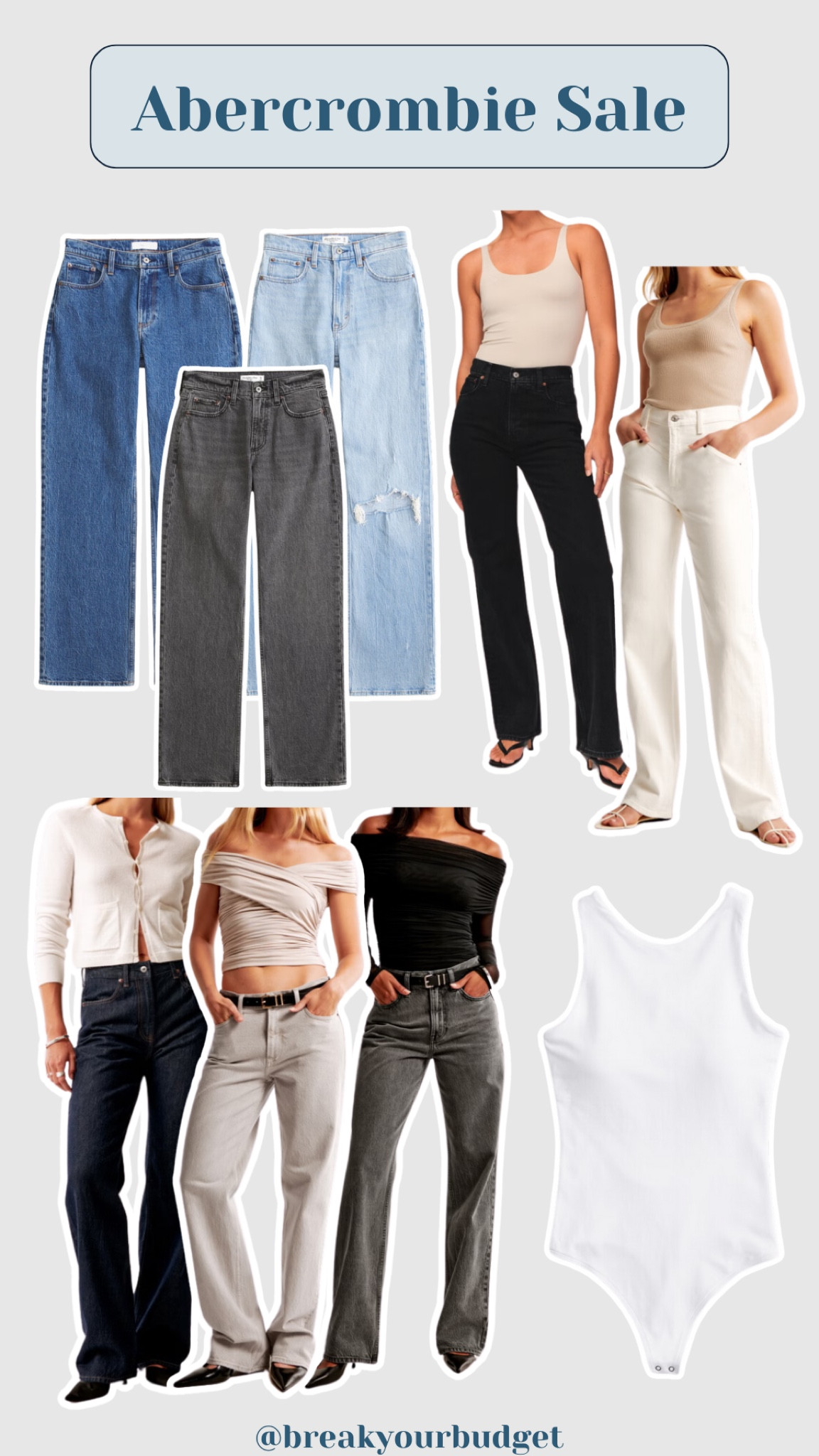 You all know how much I love my Abercrombie jeans, so I have to share whenever they’re on sale! I’ve rounded up some of my favorite styles for you to shop. Use code 'DENIMAF' at checkout for an extra 15% off #SaleAlert #AbercrombieSale #DenimOnSale #BreakYourBudget #JeansOnSale

#LTKSaleAlert #LTKMostLoved #LTKStyleTip