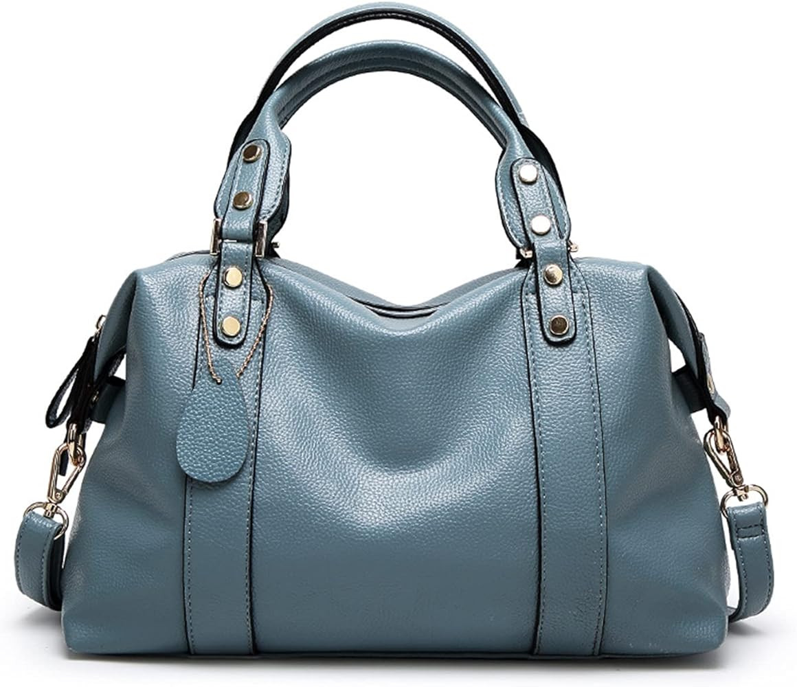 PORRASSO Elegant Handbag - Ladies Shoulder Crossbody Top-Handle Work Travel Dating Bag - Waterpro... | Amazon (US)