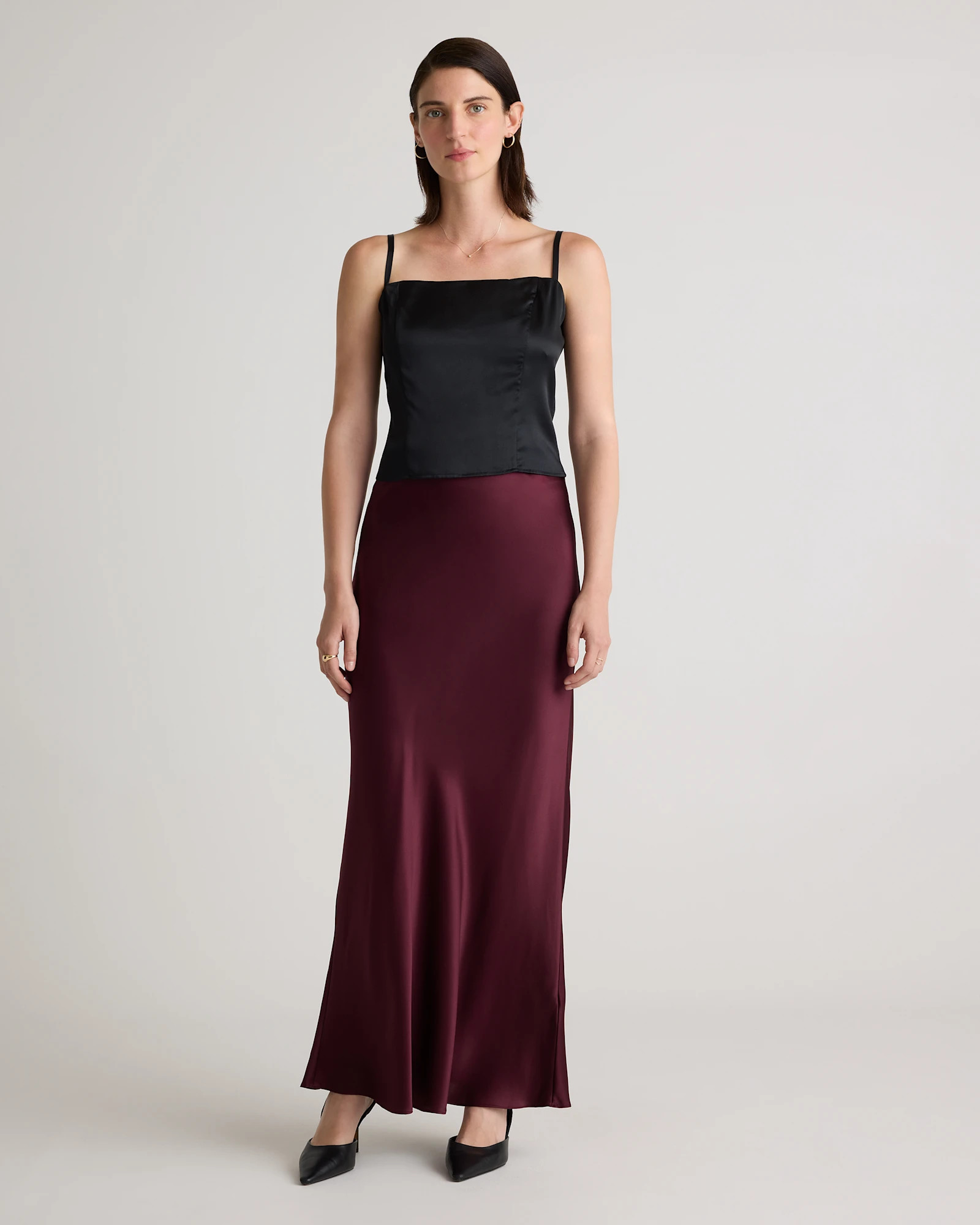 100% Washable Silk Maxi Skirt | Quince