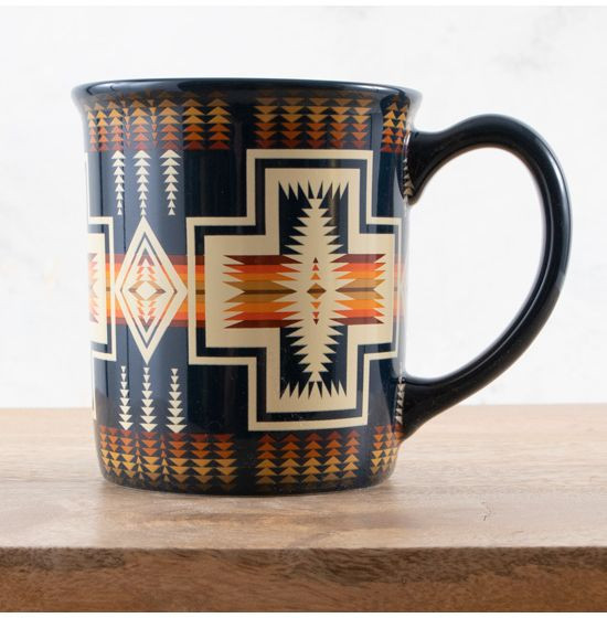 Harding Navy 18 oz. Mug by Pendleton | Rod's Western Palace/ Country Grace