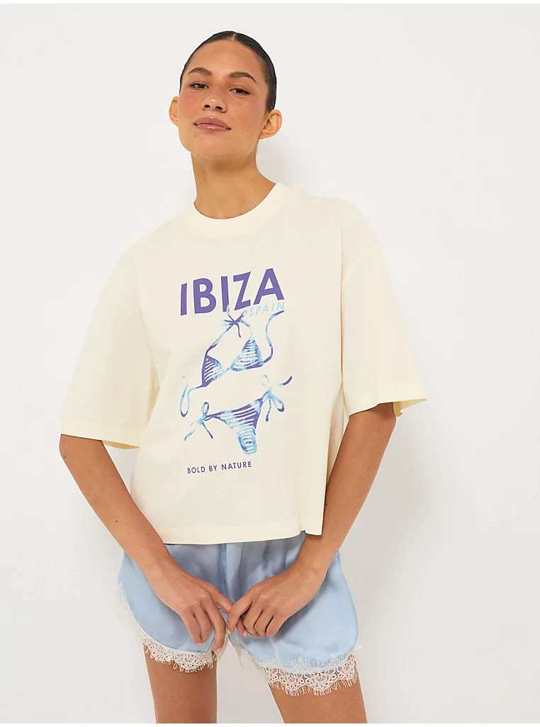 Cream Ibiza Bikini Graphic T-shirt | George