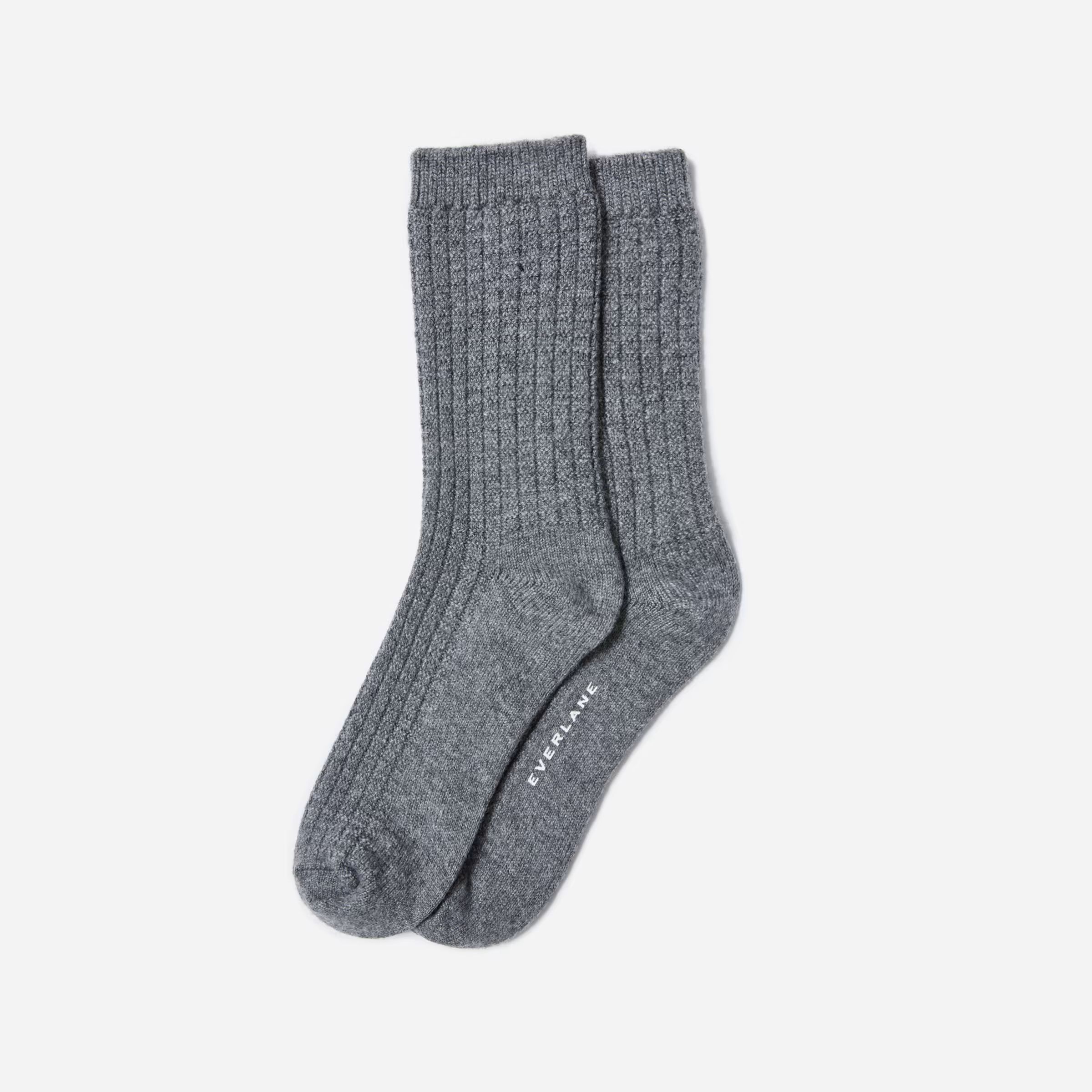 The Belgian-Waffle Wool–Cashmere Sock | Everlane