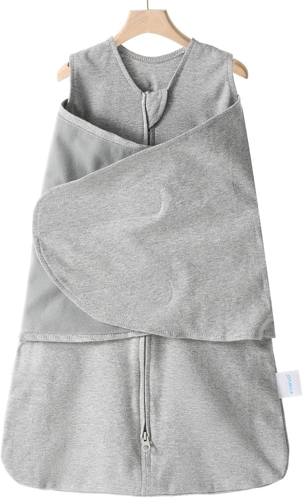 Swaddle-Blanket Baby Girl & Boy Swaddles Newborn Infant Transition 100% Cotton Wrap Blankets, 3-W... | Amazon (US)