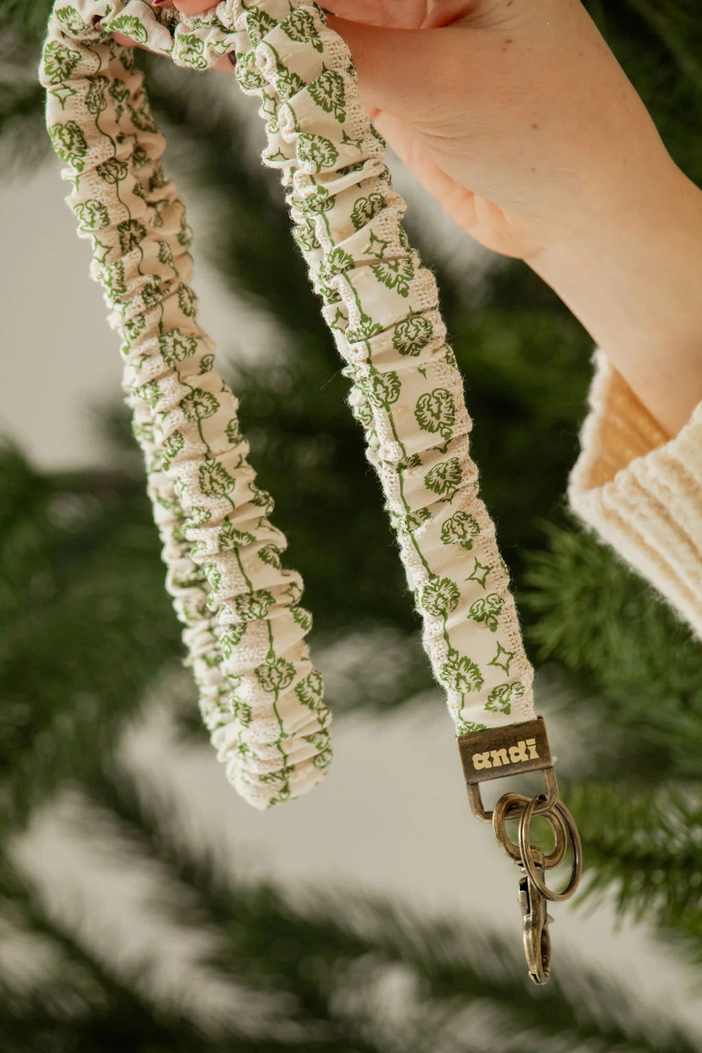 Vintage Green Ornament Lanyard | Shop Andi