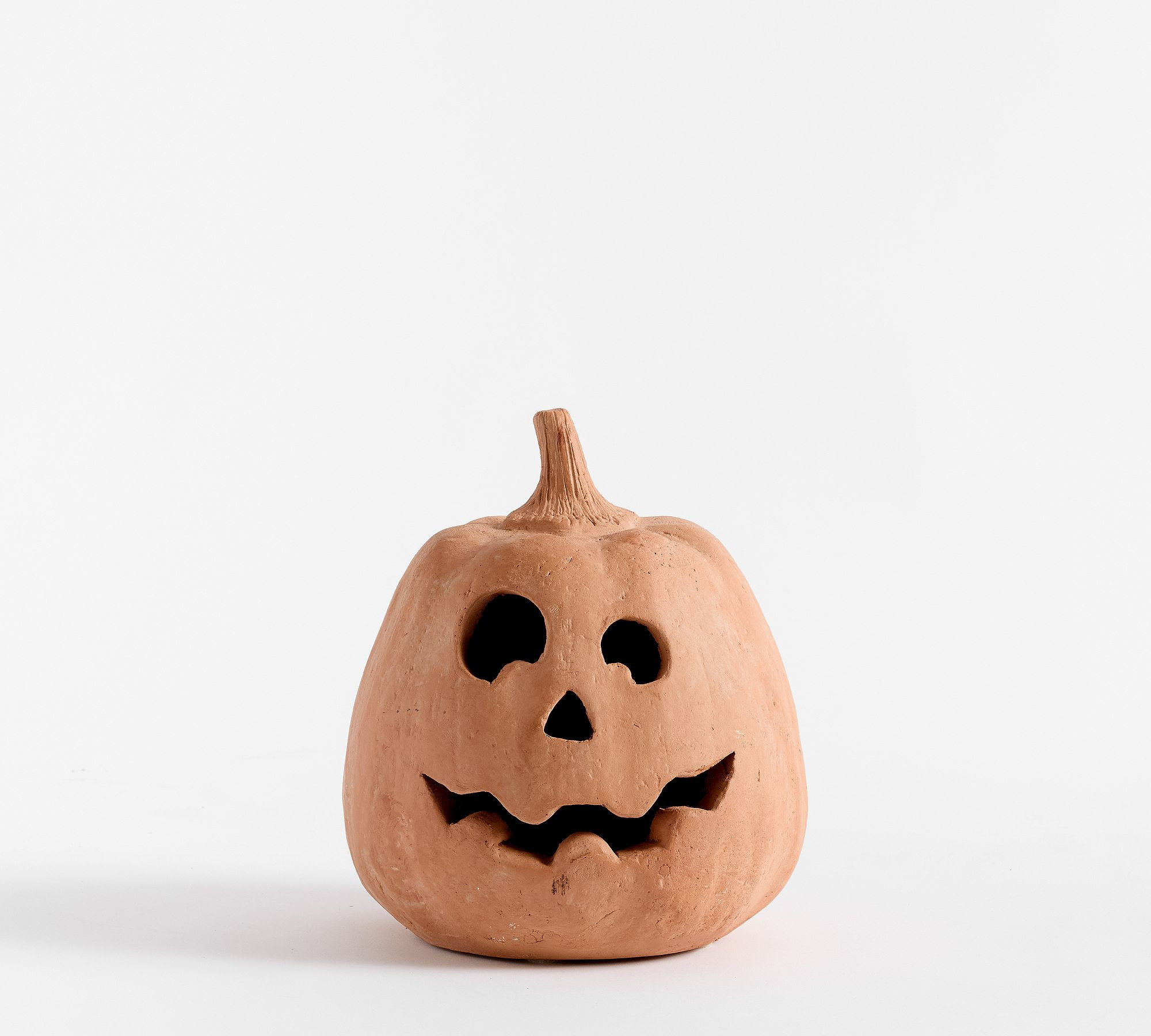 Handmade Terracotta Jack O' Lantern | Pottery Barn (US)