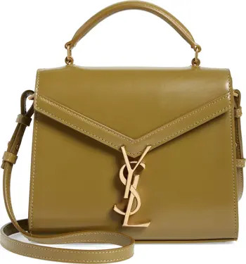 Mini Cassandra Leather Top Handle Bag | Nordstrom