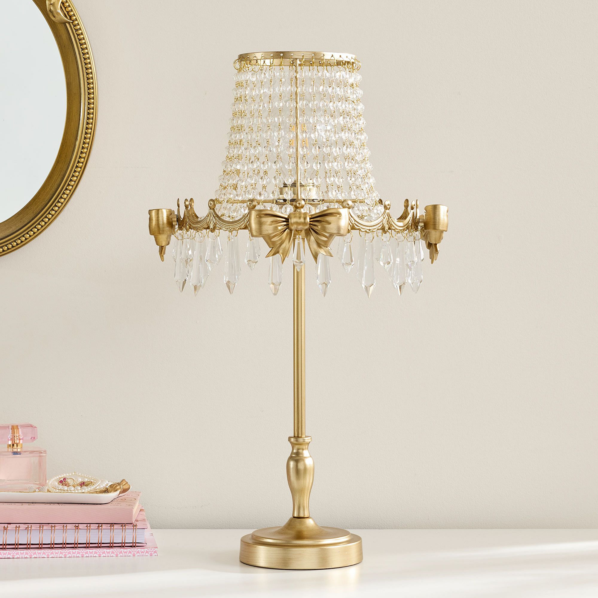 LoveShackFancy Crystal Table Lamp | Pottery Barn Teen
