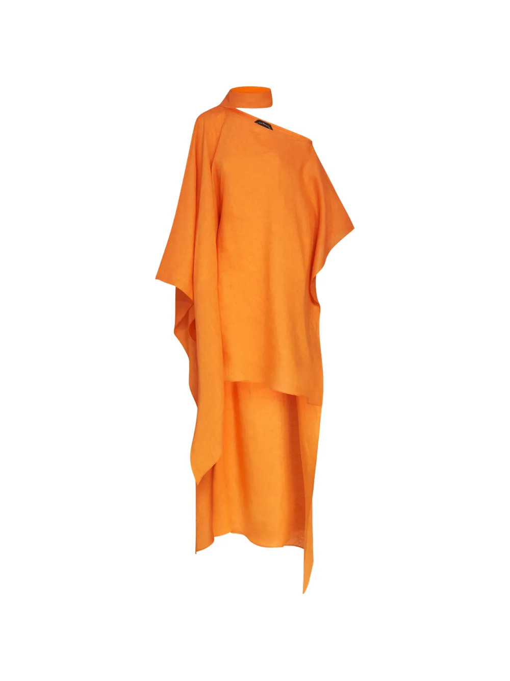 Taller Marmo Columbia asymmetric dress - Orange | Farfetch Global
