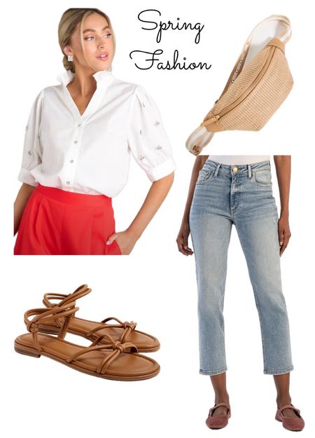 Spring Fashion!
Ankle straight leg jeans
Button down top
Sandals
Crossbody Fanny pack

#LTKover40 #LTKSeasonal #LTKfindsunder100