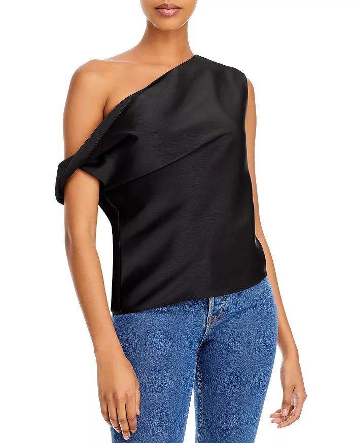 Keita One Shoulder Draped Top | Bloomingdale's (US)