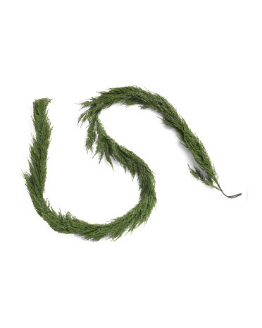 9ft Real Touch Pine Garland | TJ Maxx