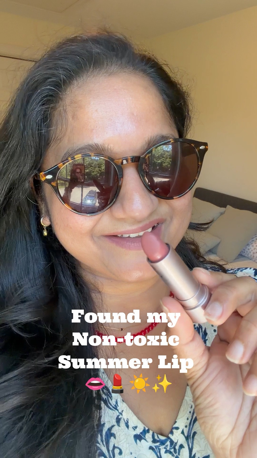 Summer Non-toxic makeup favorites
@100 Percent Pure  lipstick in the shade Cacti 
@ultamd  tinted sunscreen 
@bob spf powder 
@Merit  beauty blush in shade “Beverly hills”

#LTKSeasonal #LTKBeauty