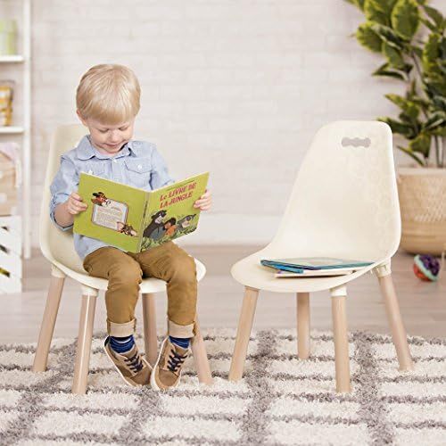 B. spaces by Battat - Kid Century Modern: Chair Set – Trendy Kid-Sized Furniture Set of Two Cha... | Amazon (US)
