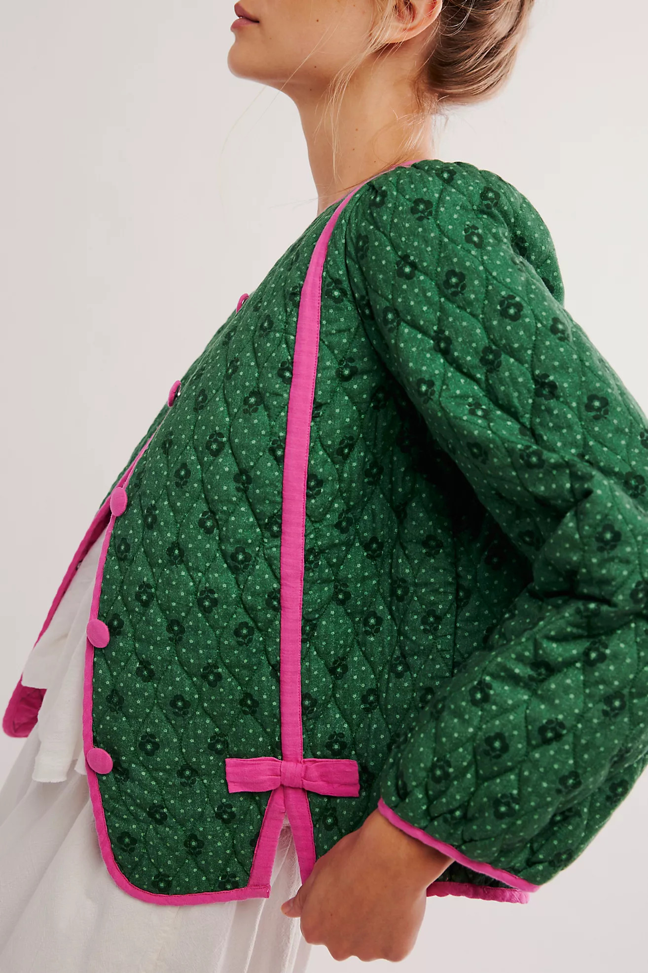 Damson Madder Diana Quilted Jacket | Free People (Global - UK&FR Excluded)