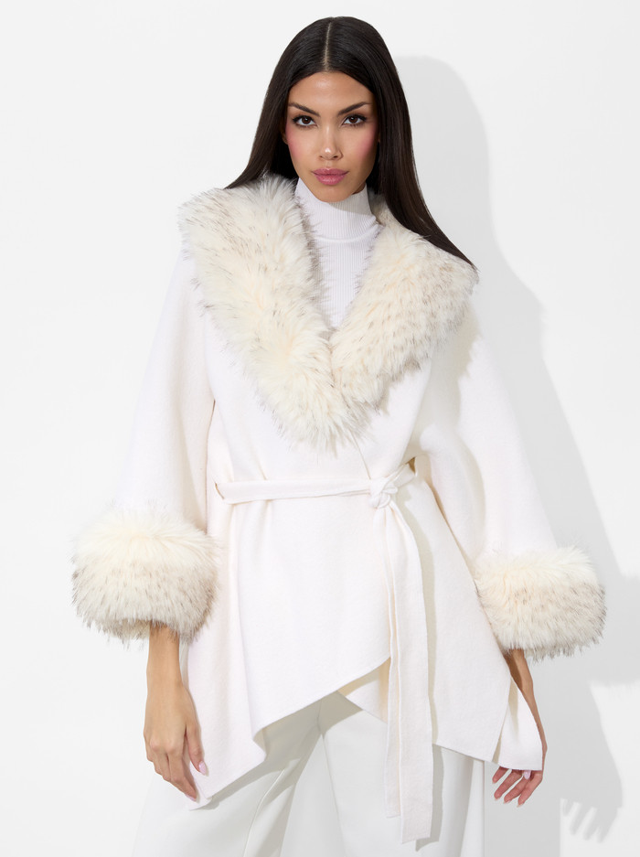 JOANNE SWEATER COAT | Alice + Olivia
