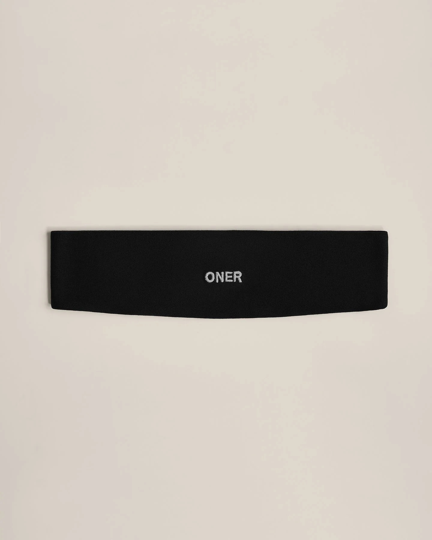 SoftMotion™ Headband with Gray Logo 
 Black | Oner Active (UK / US)