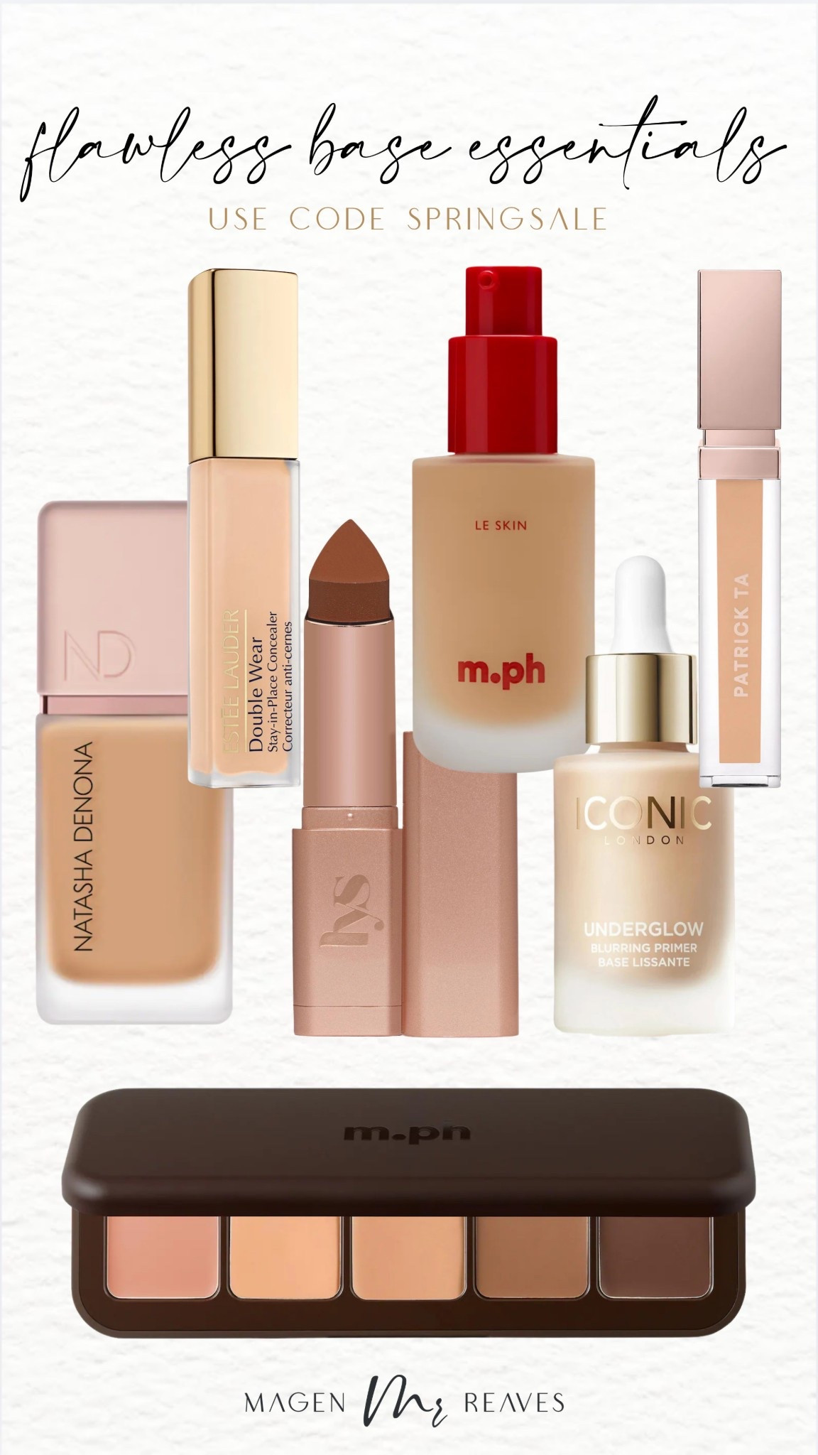 My flawless base must haves! don’t forget to use code SPRINGSALE at checkout!



#LTKSaleAlert #LTKBeauty