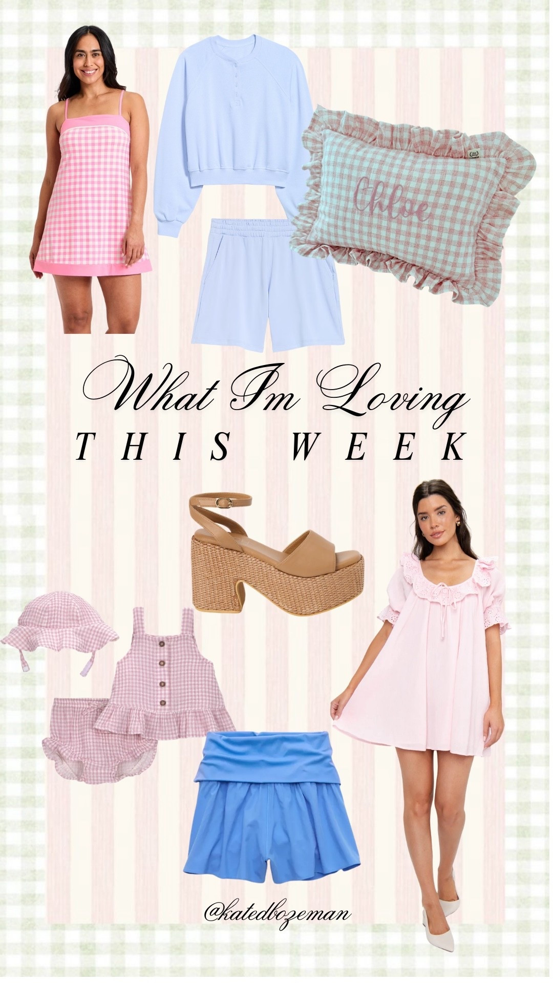 things I’m loving this week! Baby finds and mom outfits! Obviously loving pink gingham & all the spring details! 💗

#LTKSpringSale #LTKSeasonal #LTKmomlife