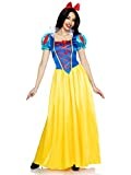 Leg Avenue Womens Classic Snow White Set Family Friend Full Length Princess Dress | Amazon (US)