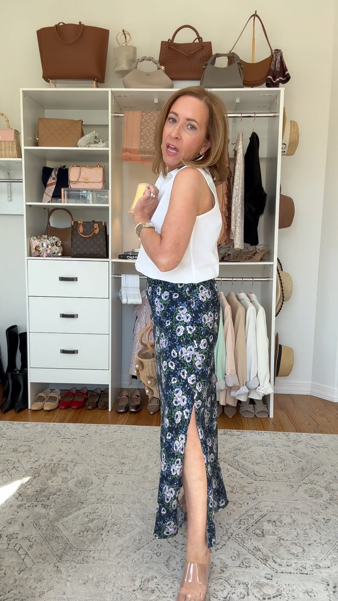 Wearing a petite small and it fits tts.


#LTKPetite #LTKootd #LTKOver40