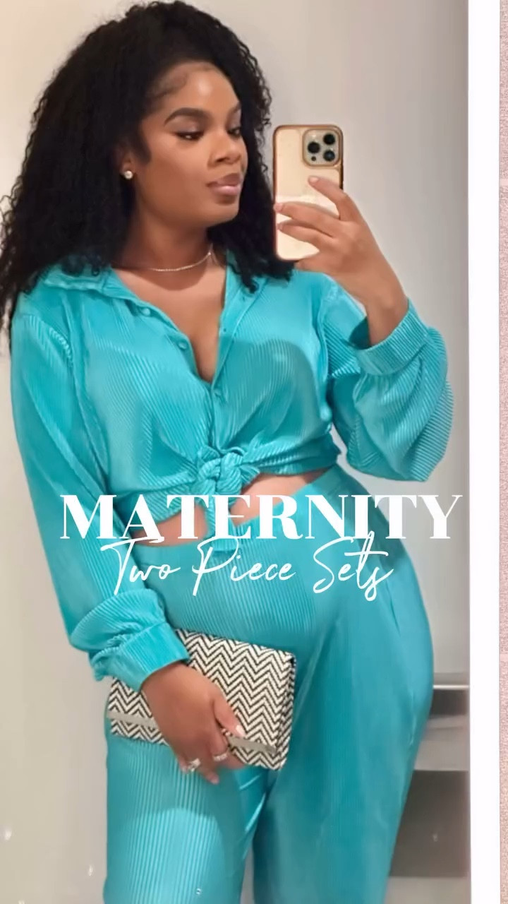 These days, if it’s stretchy and comfy, sign me up! #maternityfashion #ltk