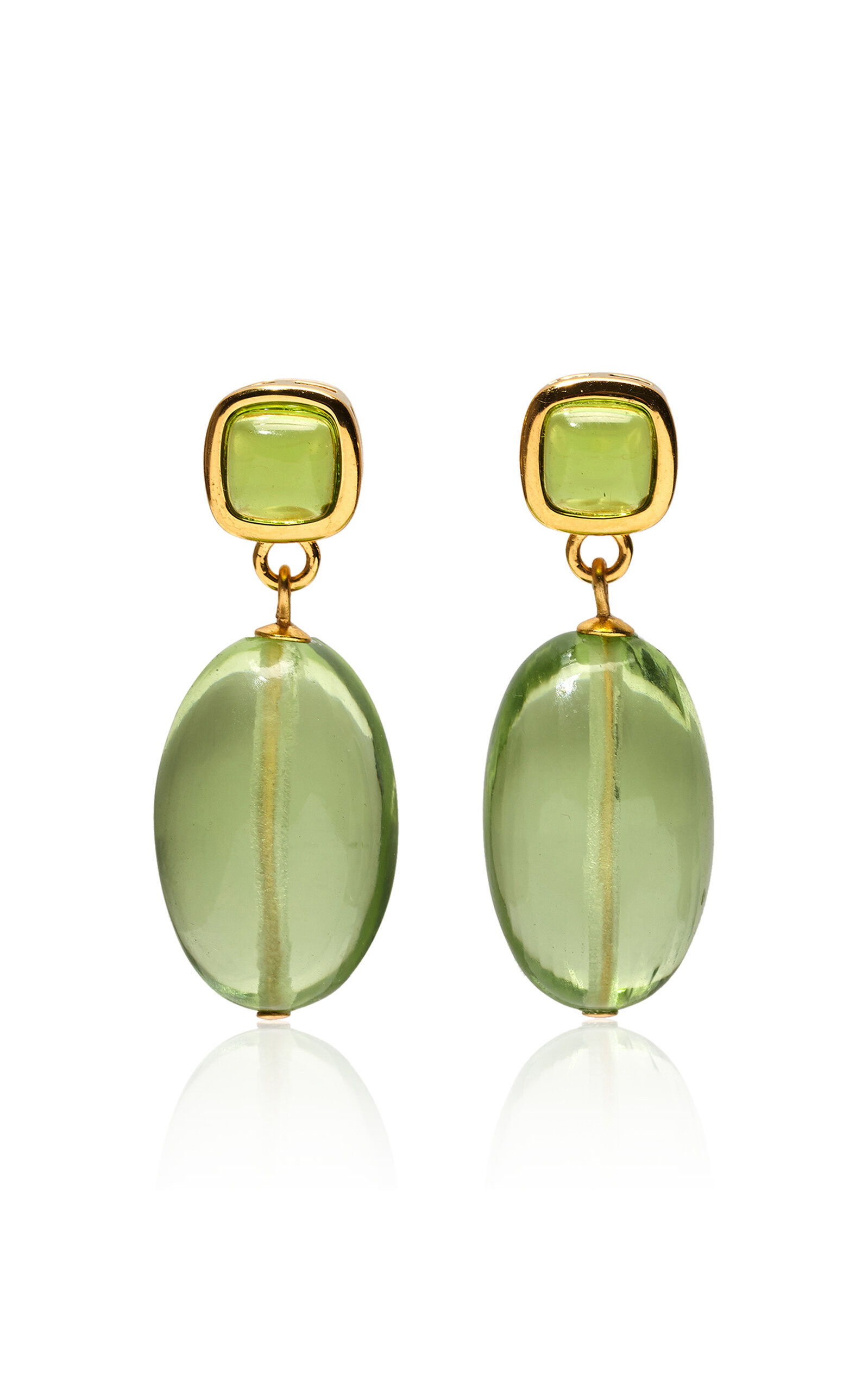 Verdant Earrings In Grove | Moda Operandi (Global)