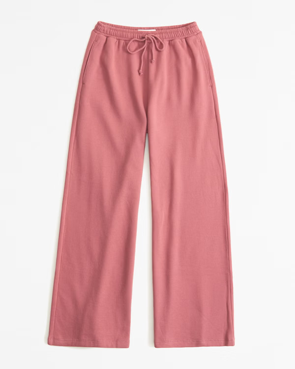 Lounge Wide Leg Pant | Abercrombie & Fitch (US)
