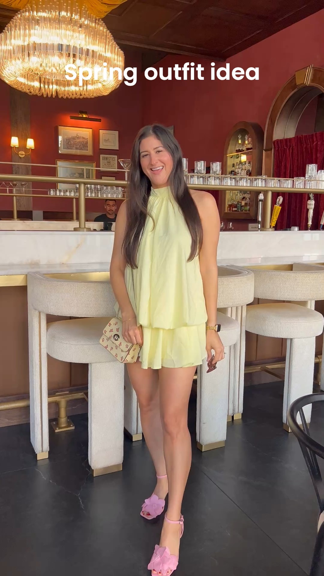  Spring Date night outfit. This romper is the cutest! 🌸🌻 my shoes are old from Target. 

#LTKSeasonal #LTKootd