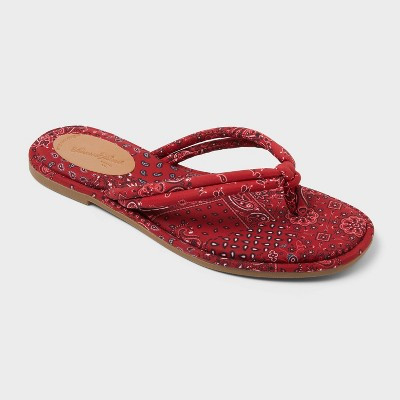 Women's Kirby Sandals - Universal Thread™ Red 7 | Target