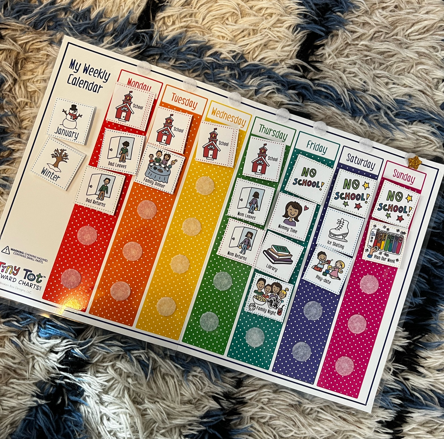 This visual calendar for kids has been a game changer for my son. Every Sunday night we plan out the week and loves to reference it each morning and it helps him understand days of the week and when upcoming activities are happening! I recommend getting the “premade” kit. 

Use code “EVERYDAYBESTBUY10” for 10% off

#LTKkids