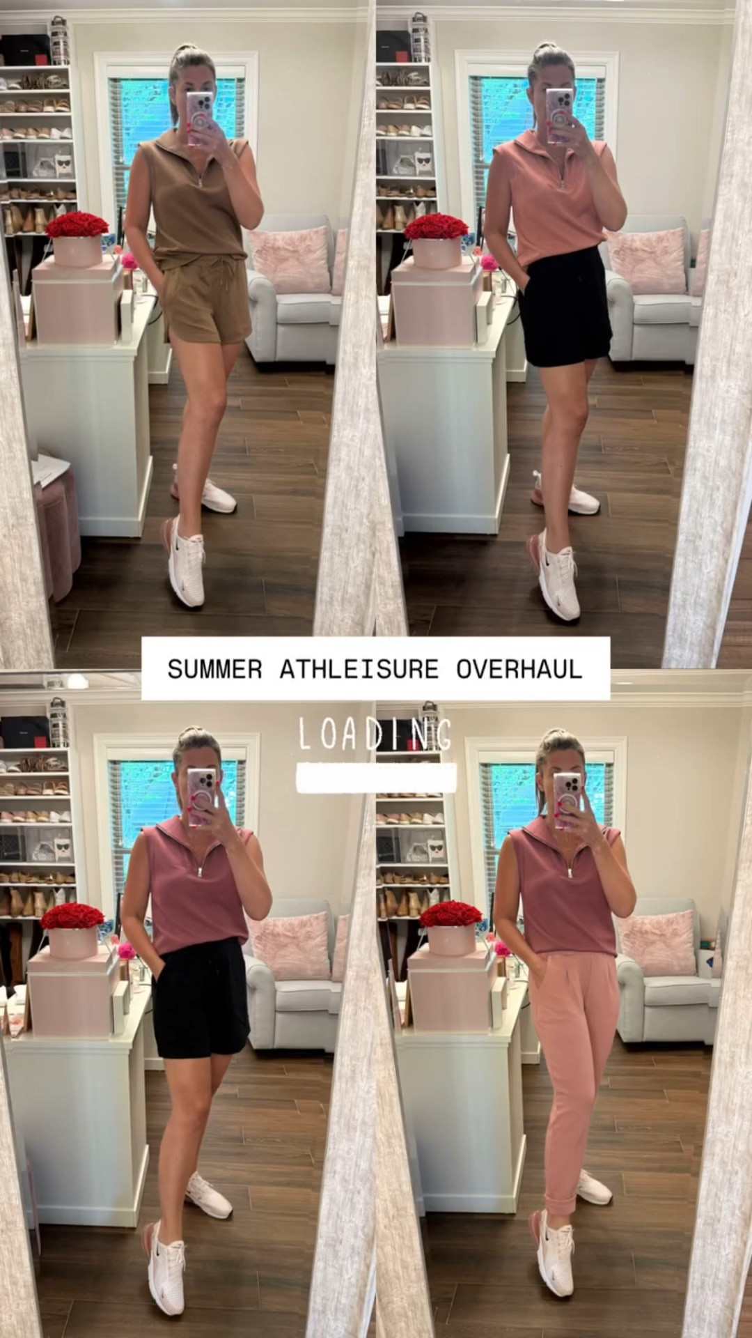 This Athleisure brand has won me over hands down 🙌🏼 The buttery feel, the relaxed yet polished fit and the color palette are unbeatable. Mixing and matching from today’s overhaul. This is how you do effortless yet chic this summer. 

Tanks run large. Wearing XS.
Shorts run TTS. Wearing M. 
Pants run TTS. Wearing M (in longer length and cuffed them once more!)

#LTKStyleTip #LTKOver40 #LTKSeasonal