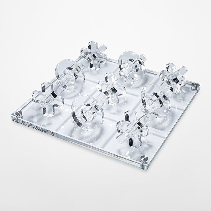 Acrylic Tic Tac Toe Game Set | Mark and Graham