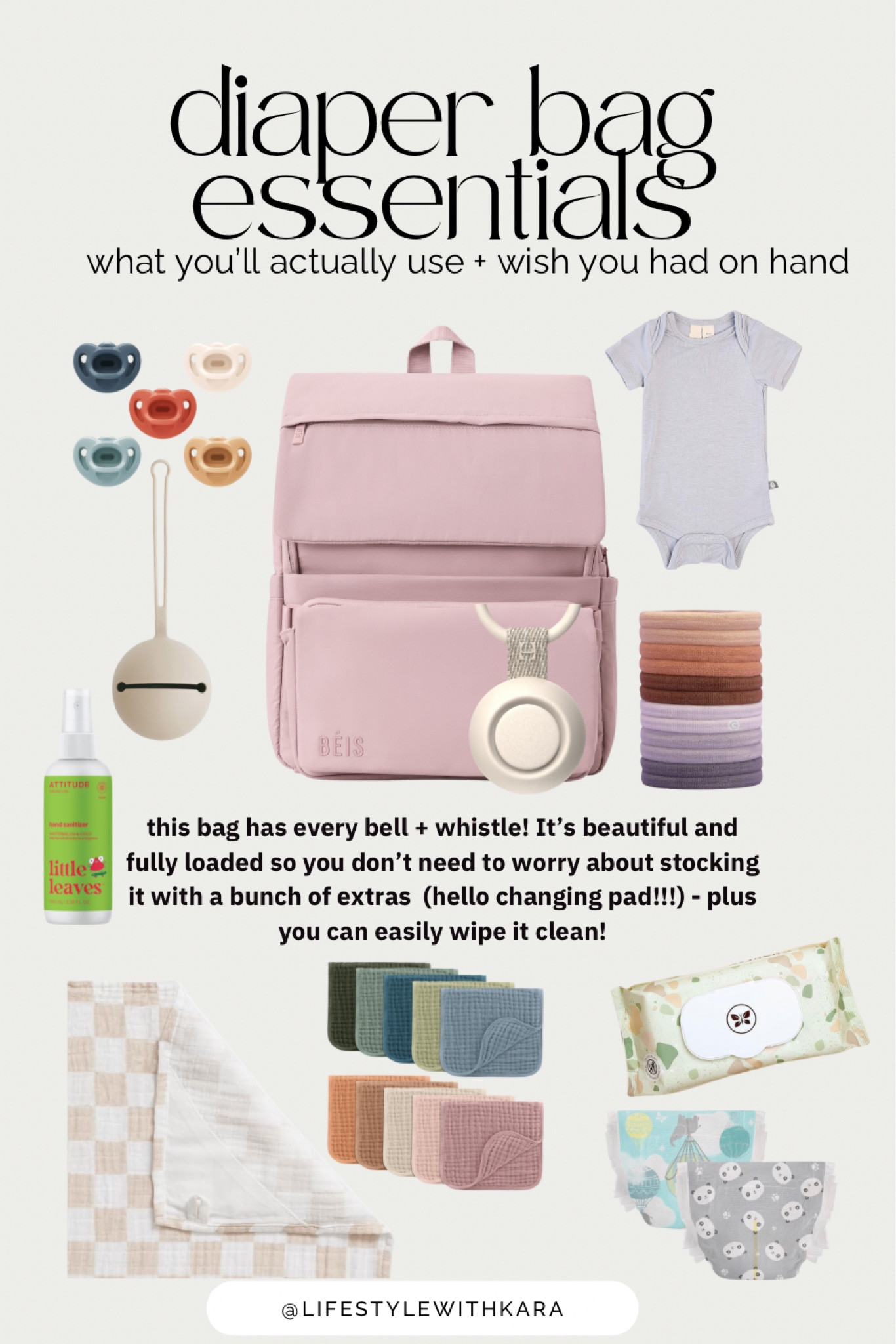 What you actually need in your diaper bag as a mom of 3 🩷🩵🩷

#LTKBump #LTKBaby #LTKKids