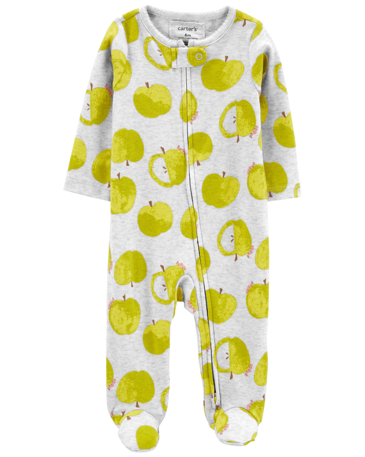 Baby Green Apple 2-Way Zip Sleep & Play Pajamas - Carter's | Carter's | Carter's Inc