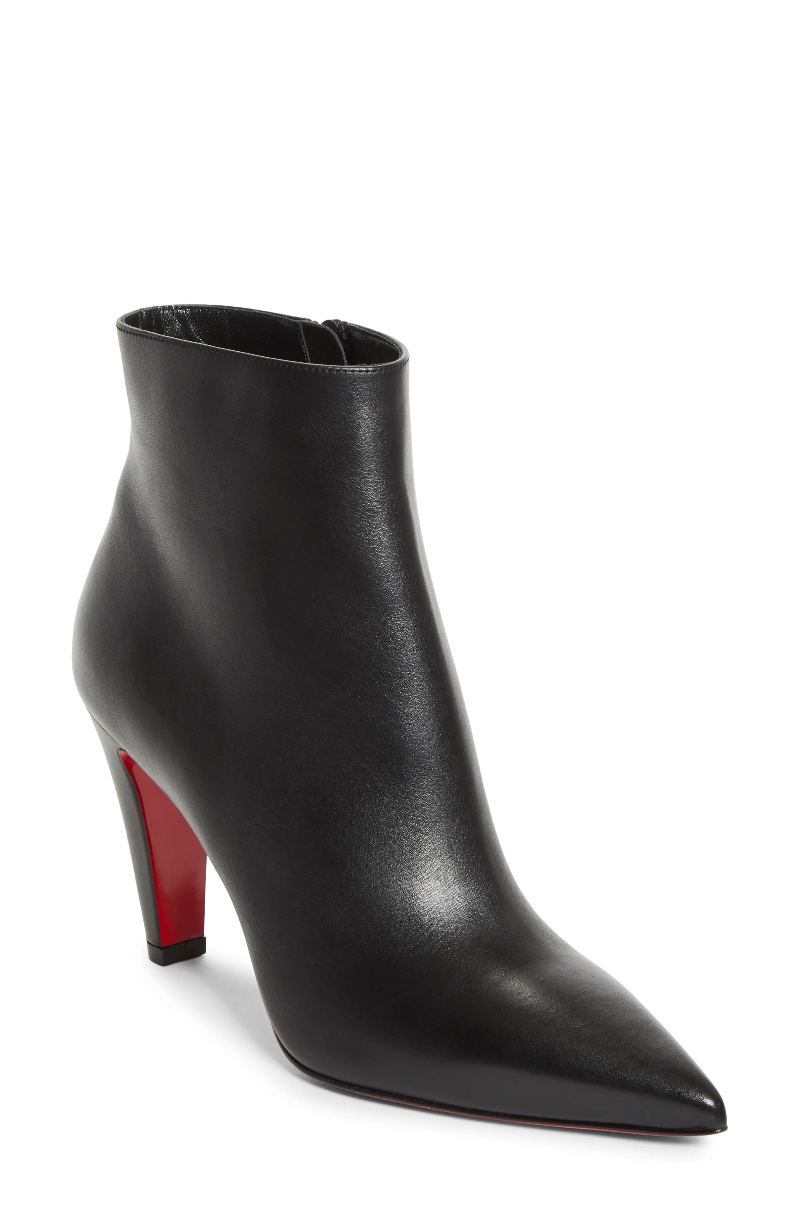 Christian Louboutin Vibella Pointed Toe Bootie (Women) | Nordstrom | Nordstrom