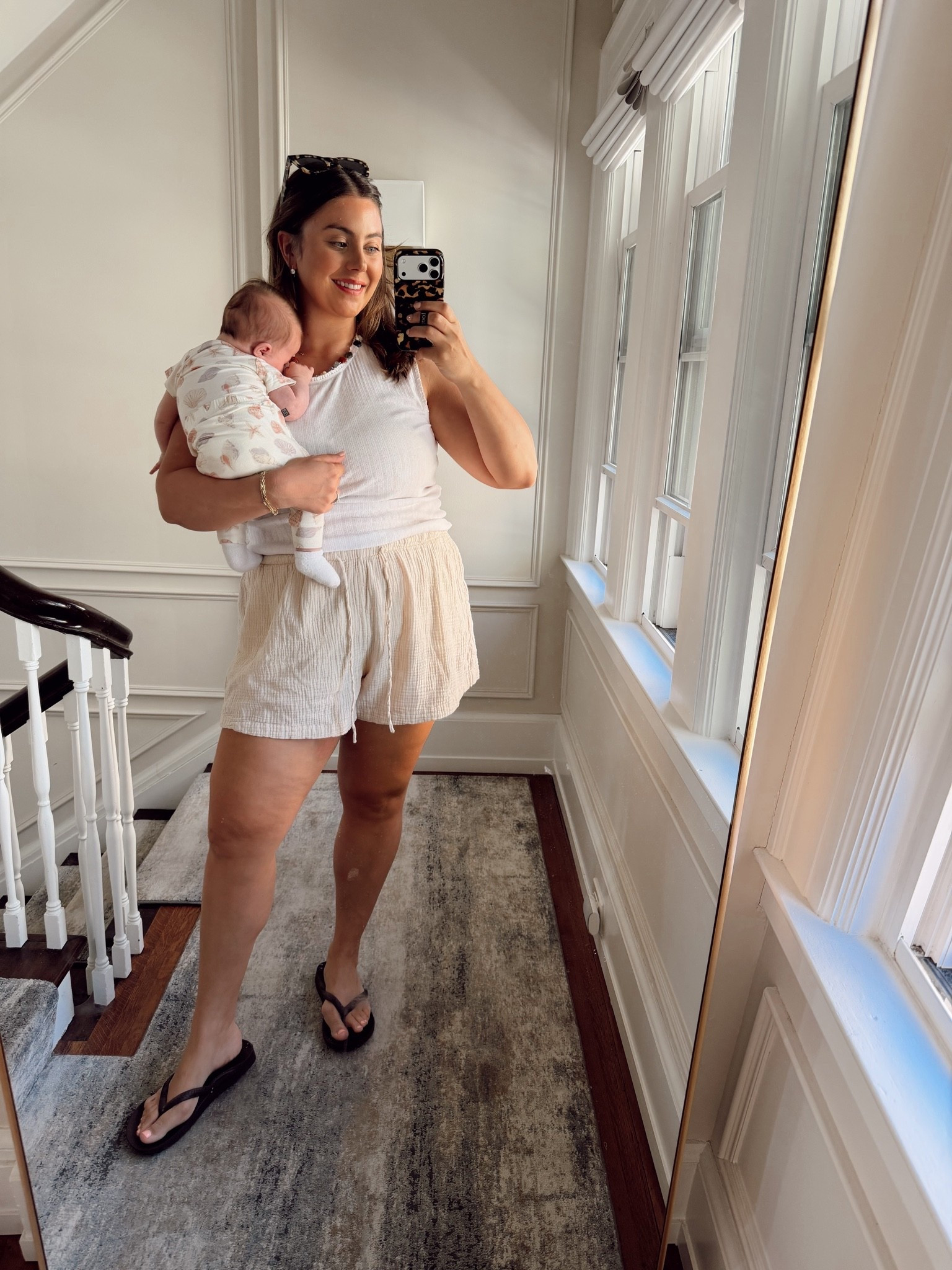 Wearing size XXL in both tank & shorts. Shorts are only available in other colors, sharing similar styles. Use CARALYN15 at Spanx on your first order

#LTKootd #LTKmomlife #LTKMidsize
